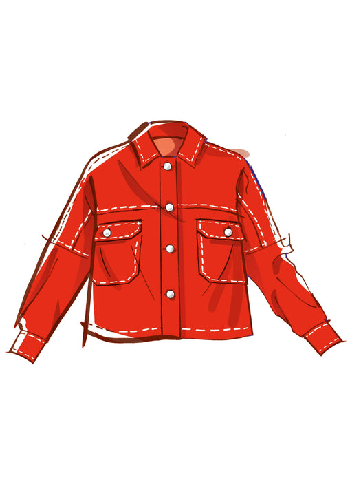 Patron McCall's - Ceinture, Jupe, Veste Patron McCall's 