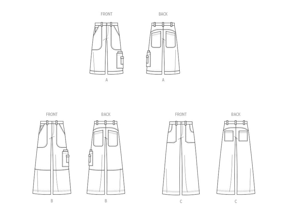 Patron McCall's - Ceinture, Pantalon, Short Patron McCall's 