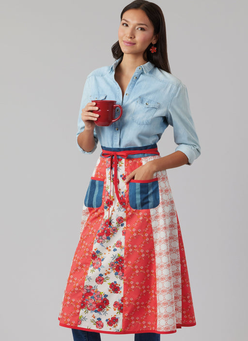 Patron McCall's - Ceinture, Tablier Patron McCall's 