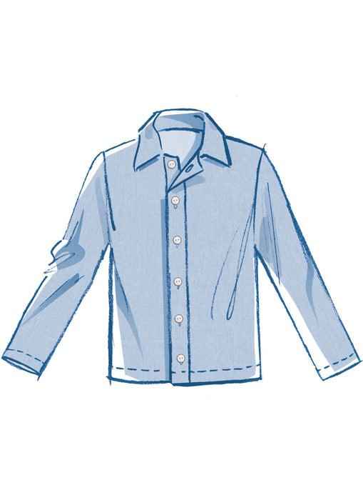 Patron McCall's - Chemise, Gilet, Haut Patron McCall's 