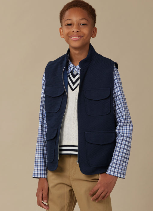 Patron McCall's - Chemise, Gilet, Haut Patron McCall's 