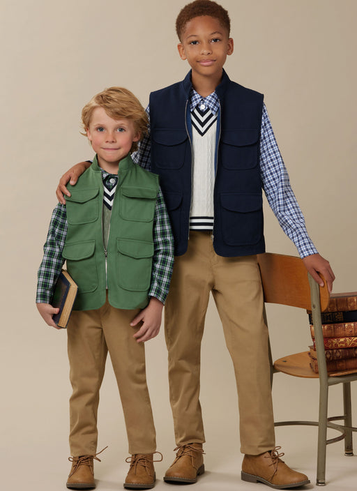 Patron McCall's - Chemise, Gilet, Haut Patron McCall's 