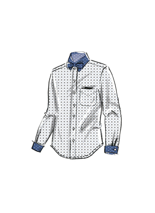 Patron McCall's - Chemise, Gilet Patron McCall's 