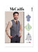 Patron McCall's - Chemise, Gilet Patron McCall's 