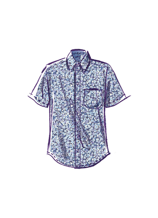 Patron McCall's - Chemise, Gilet Patron McCall's 