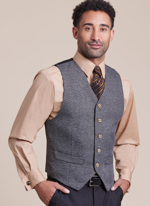 Patron McCall's - Chemise, Gilet Patron McCall's 