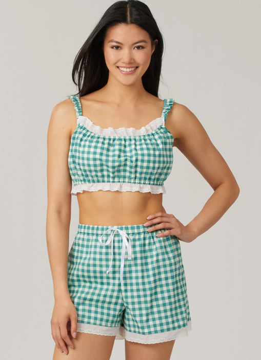 Patron McCall's - Chemise, Short Patron McCall's 