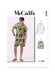 Patron McCall's - Chemise, Short Patron McCall's 