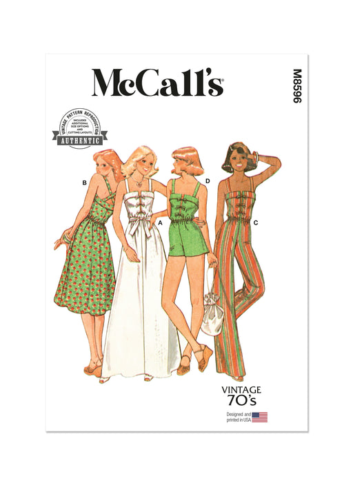 Patron McCall's - Combinaison, Robe Patron McCall's 