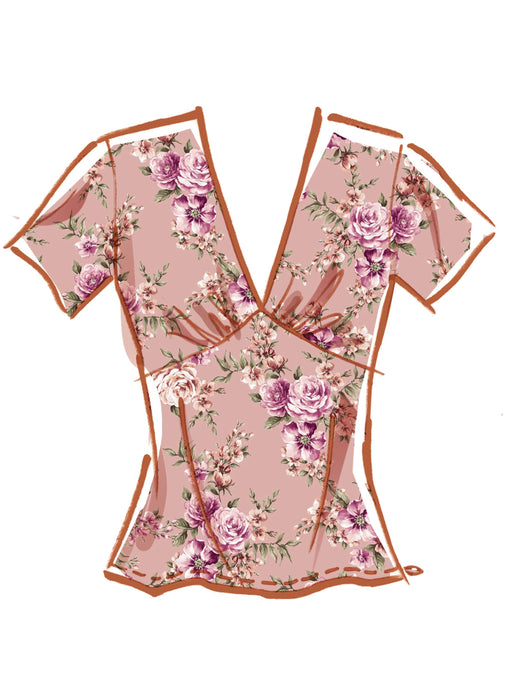 Patron McCall's - Corsage, Haut Patron McCall's 