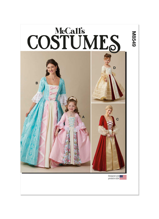 Patron McCall's - Corsage, Jupe, Jupon, Robe Patron McCall's 