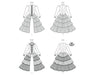 Patron McCall's - Corsage, Jupe, Manteau, Déguisement Patron McCall's 
