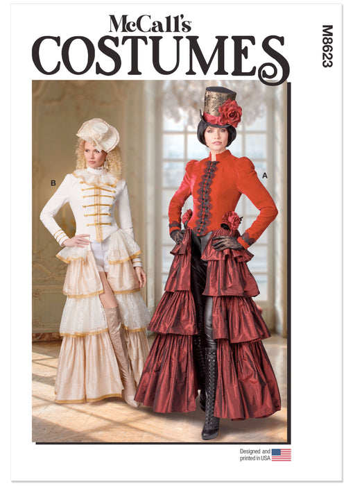 Patron McCall's - Corsage, Jupe, Manteau, Déguisement Patron McCall's 