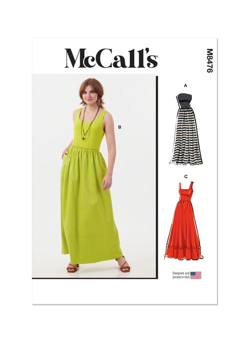 Patron McCall's - Corsage, Jupe, Robe Patron McCall's 