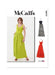 Patron McCall's - Corsage, Jupe, Robe Patron McCall's 