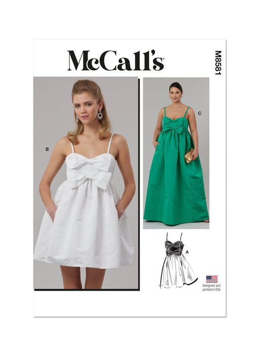 Patron McCall's - Corsage, Jupe, Robe Patron McCall's 