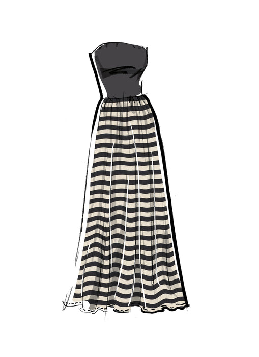 Patron McCall's - Corsage, Jupe, Robe Patron McCall's 