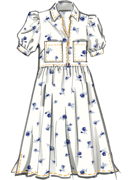 Patron McCall's - Corsage, Jupe, Robe Patron McCall's 