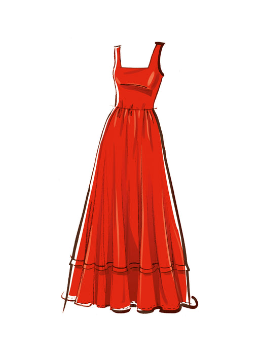 Patron McCall's - Corsage, Jupe, Robe Patron McCall's 