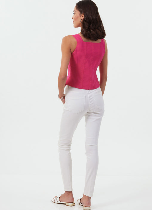 Patron McCall's - Corset, Haut Patron McCall's 