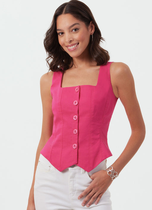 Patron McCall's - Corset, Haut Patron McCall's 