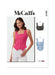 Patron McCall's - Corset, Haut Patron McCall's 