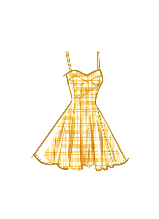 Patron McCall's - Corset, Robe Patron McCall's 
