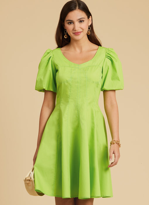 Patron McCall's - Corset, Robe Patron McCall's 