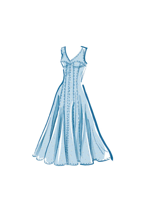 Patron McCall's - Corset, Robe Patron McCall's 