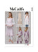 Patron McCall's - Fleur, Peluche Patron McCall's 