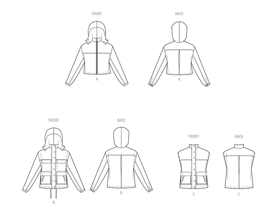Patron McCall's - Gants, Gilet, Veste Patron McCall's 