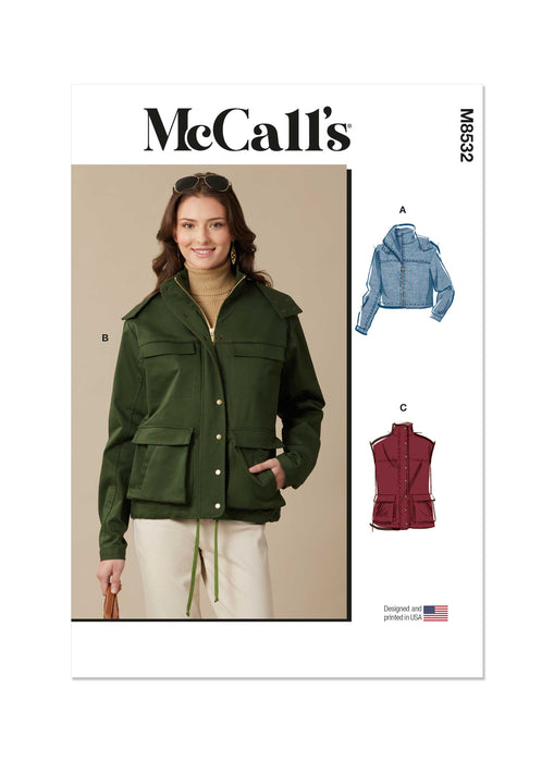 Patron McCall's - Gants, Gilet, Veste Patron McCall's 