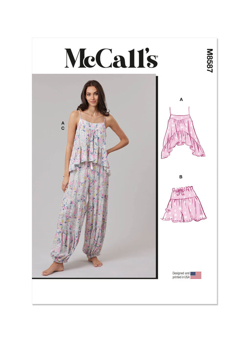 Patron McCall's - Gants, Haut, Pantalon, Short Patron McCall's 