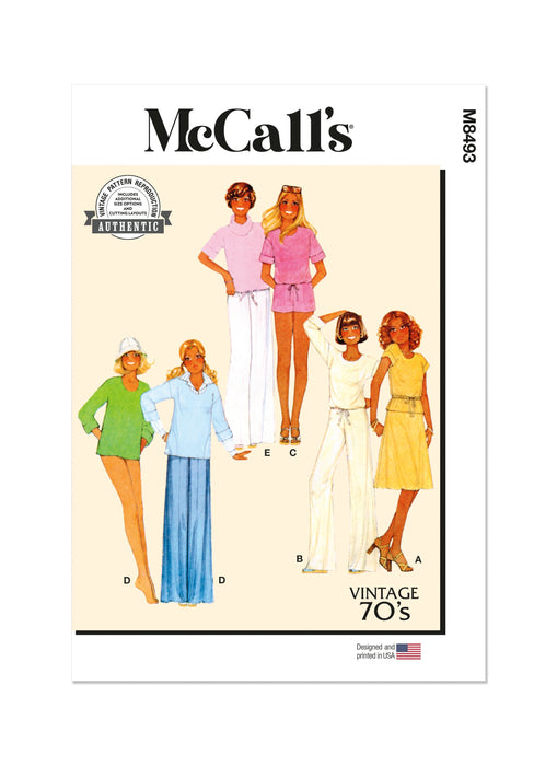 Patron McCall's - Haut, Jupe, Pantalon, Short Patron McCall's 