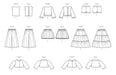 Patron McCall's - Haut, Jupe, Pantalon, Short, Veste, Vêtement pour poupée Patron McCall's 