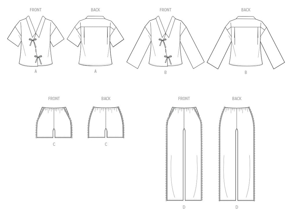 Patron McCall's - Haut, Pantalon, Short Patron McCall's 