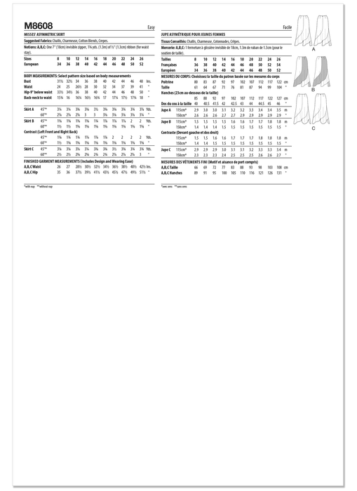 Patron McCall's - Jupe Patron McCall's 