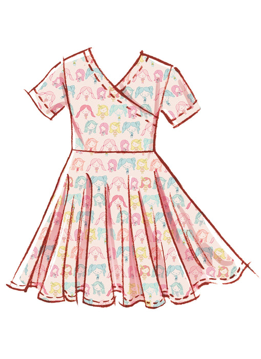 Patron McCall's - Jupe, Robe Patron McCall's 