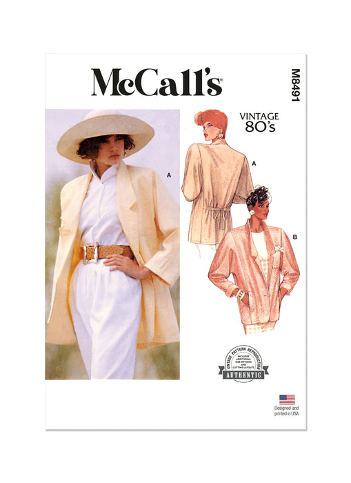 Patron McCall's - Uniforme, Veste Patron McCall's 