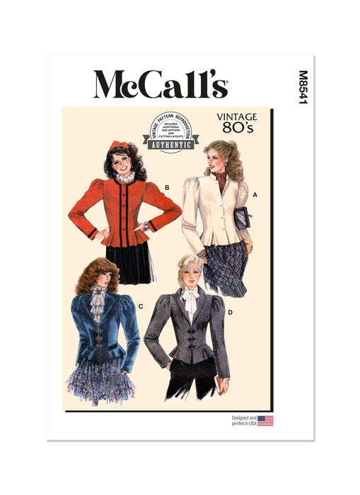 Patron McCall's - Veste Patron McCall's 