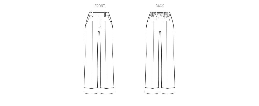 Patron Melissa Watson - Ceinture, Pantalon, Veste Patron McCall's 