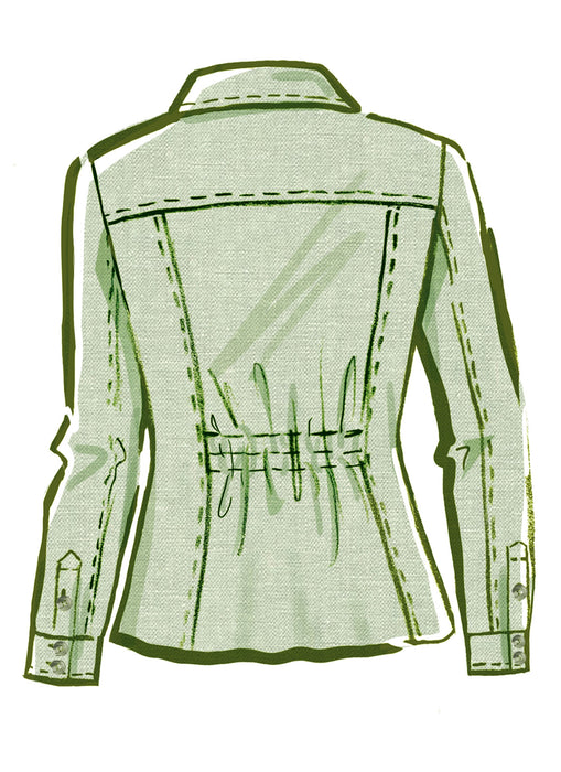 Patron Melissa Watson - Chemise, Veste Patron McCall's 