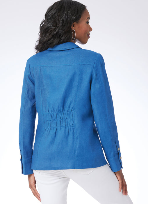 Patron Melissa Watson - Chemise, Veste Patron McCall's 