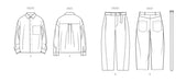 Patron Norris Dánta Ford - Ceinture, Chemise, Jean Patron McCall's 