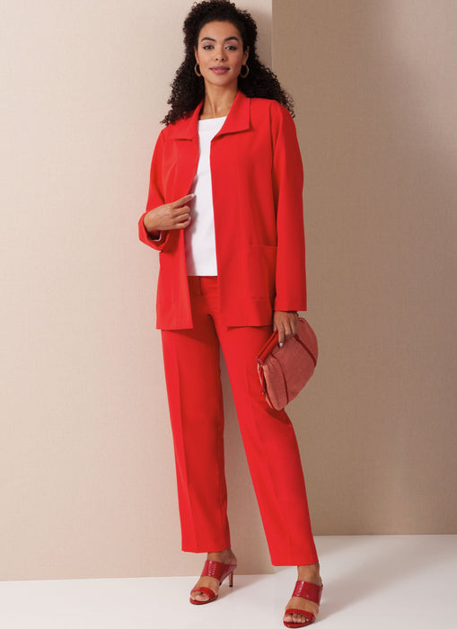 Patron Palmer/Pletsch - Ceinture, Haut, Pantalon, Robe, Veste Patron Butterick 
