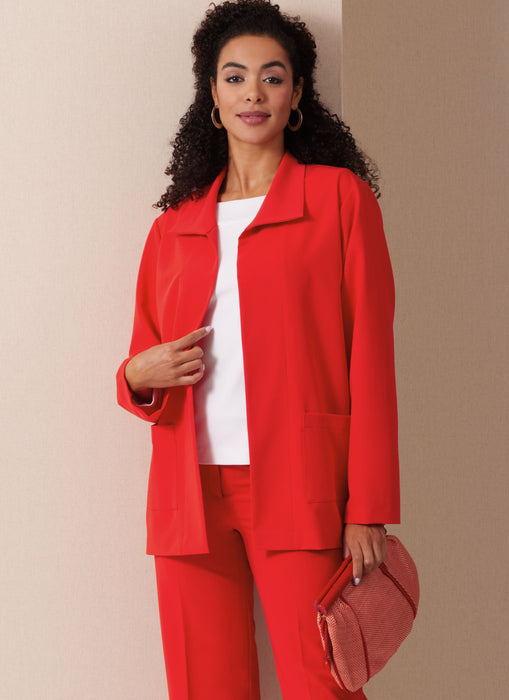 Patron Palmer/Pletsch - Ceinture, Haut, Pantalon, Robe, Veste Patron Butterick 