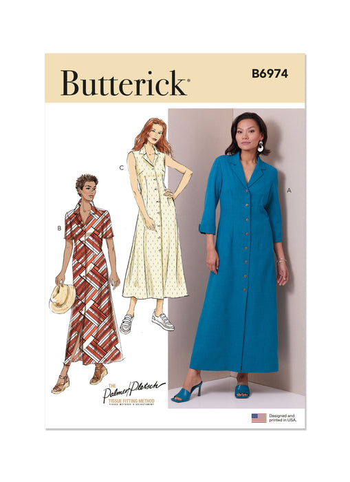 Patron Palmer/Pletsch - Chemisier, Robe Patron Butterick 