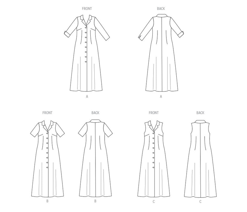 Patron Palmer/Pletsch - Chemisier, Robe Patron Butterick 