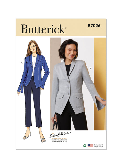 Patron Palmer/Pletsch Tammie Pon - Veste Patron Butterick 