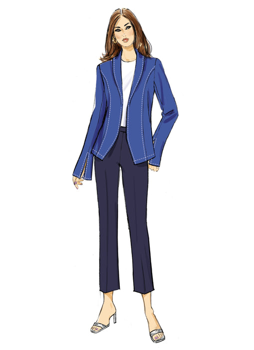 Patron Palmer/Pletsch Tammie Pon - Veste Patron Butterick 